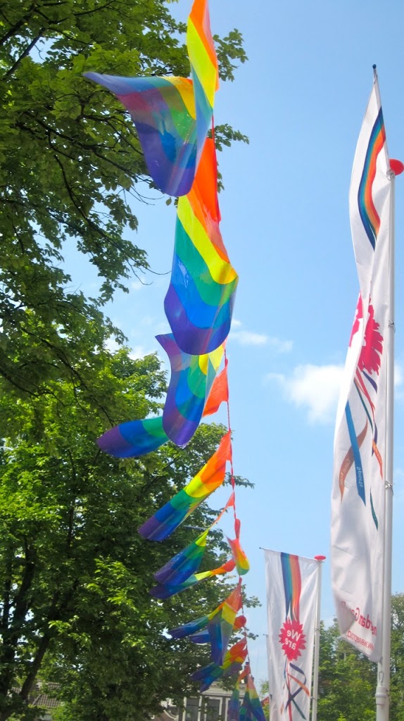 Pride Parade Floats Through Amsterdam