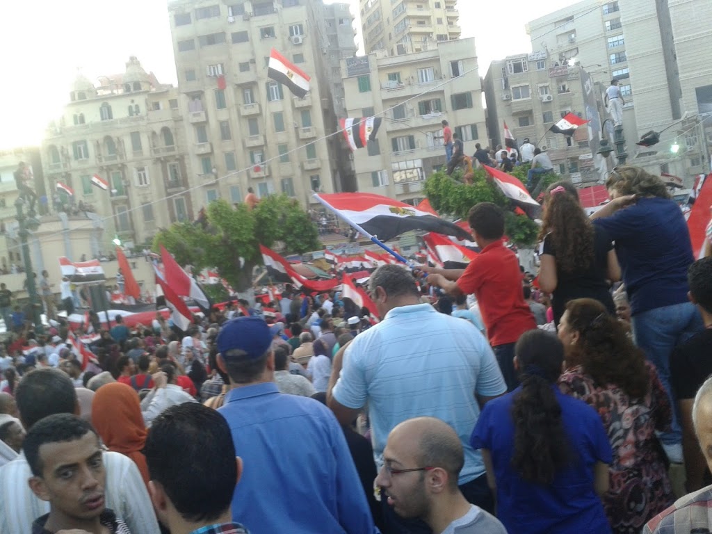 Egyptians Protesters Want A New President