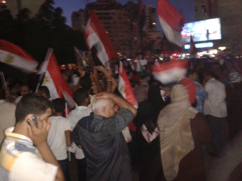 Happy Egyptians Celebrate Morsi’s Ouster