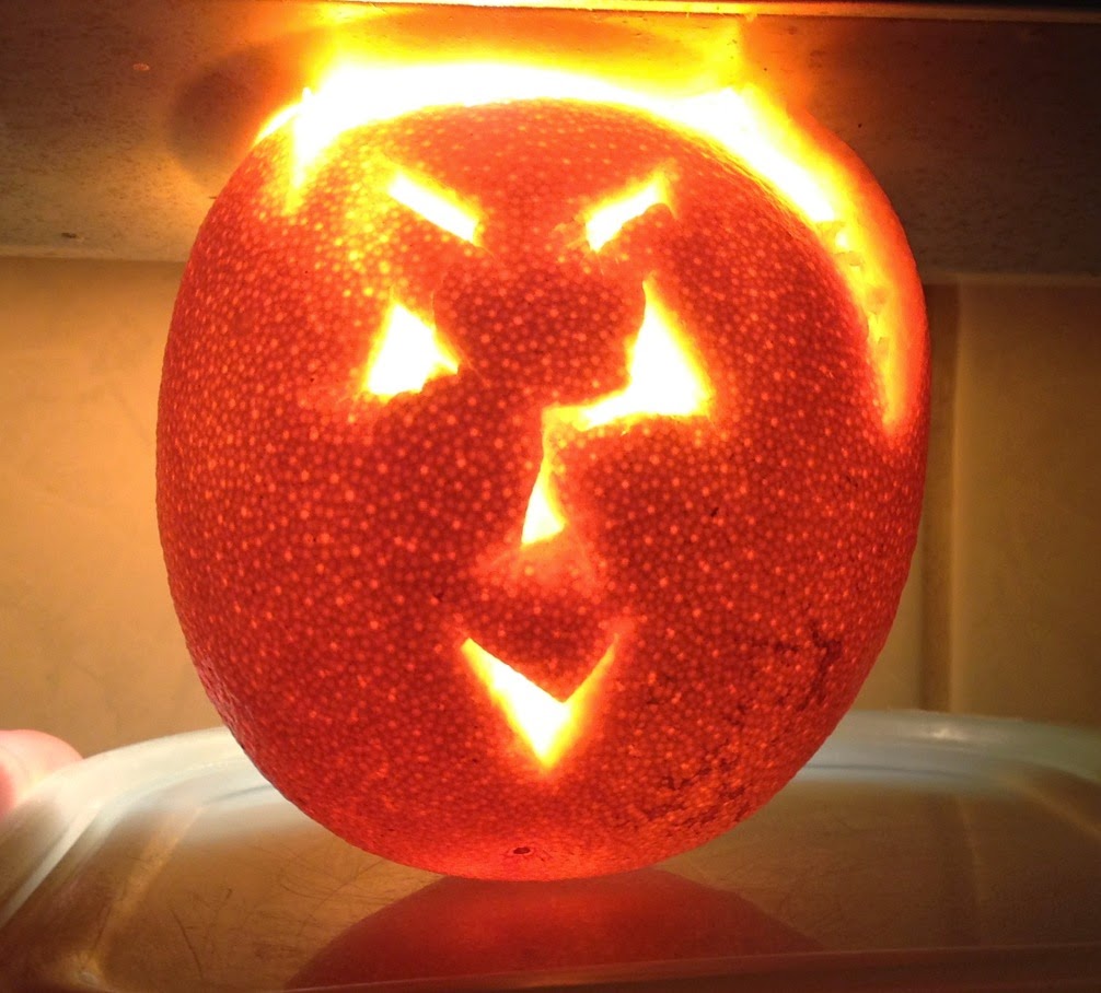 Carving Lesson: Pumpkins Are Orange, But Oranges Are Not Pumpkins