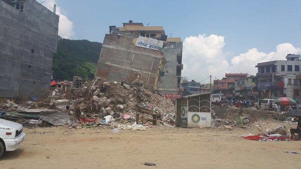 Cleaning Up After The Quake In Kathmandu